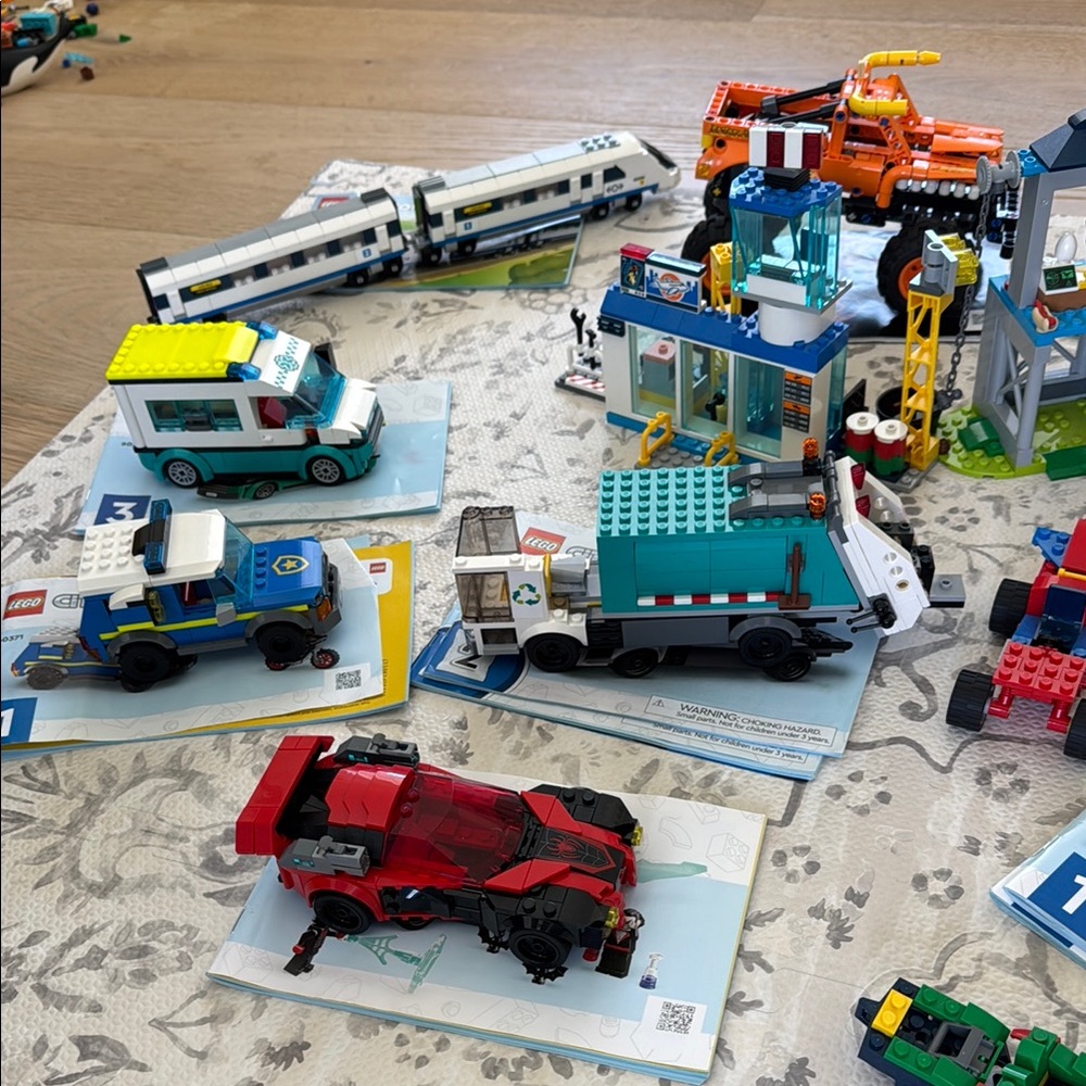Miscellaneous Lego Sets and Pieces for Creative Play
